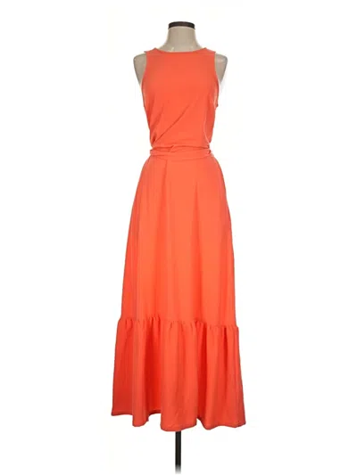 Pre-owned A New Day Casual Dress In Orange