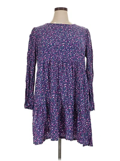 Pre-owned A New Day Casual Dress In Purple