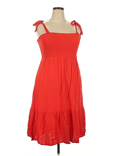 Pre-owned A New Day Casual Dress In Red