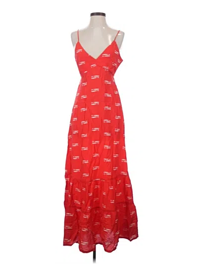 Pre-owned A New Day Casual Dress In Red