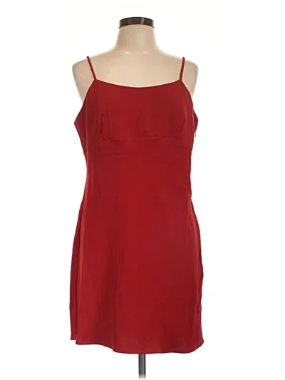 A New Day Casual Dress In Red