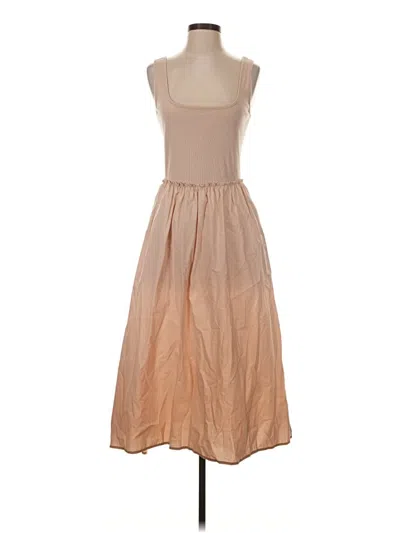 Pre-owned A New Day Casual Dress In Tan
