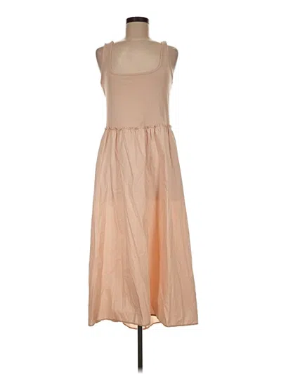 Pre-owned A New Day Casual Dress In Tan
