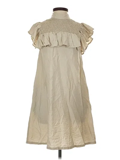 Pre-owned A New Day Casual Dress In Tan