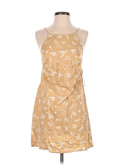 A New Day Casual Dress In Tan