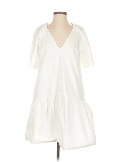 Pre-owned A New Day Casual Dress In White