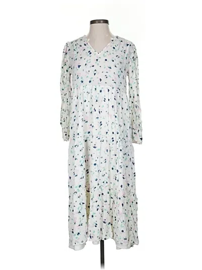Pre-owned A New Day Casual Dress In White
