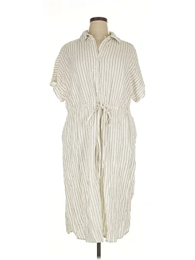 A New Day Casual Dress In White