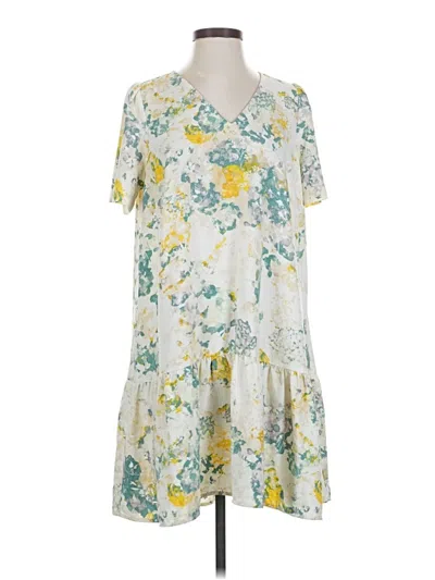 Pre-owned A New Day Casual Dress In White