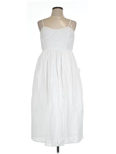 Pre-owned A New Day Casual Dress In White