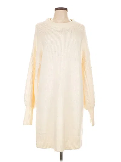 Pre-owned A New Day Casual Dress In White