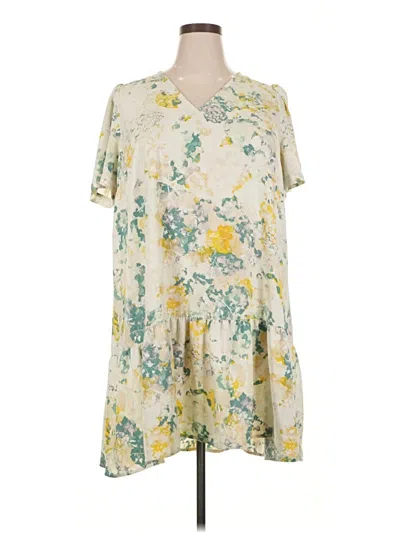 Pre-owned A New Day Casual Dress In White