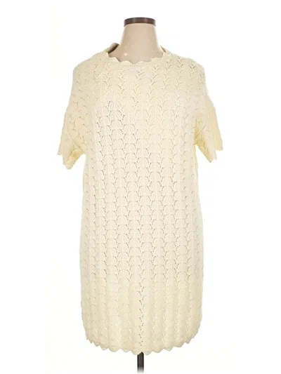 A New Day Casual Dress In White