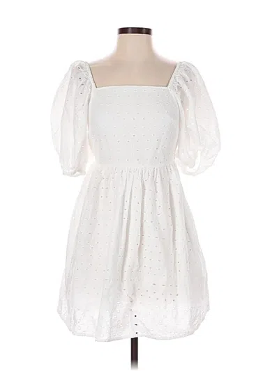 Pre-owned A New Day Casual Dress In White