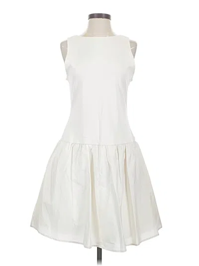 Pre-owned A New Day Casual Dress In White