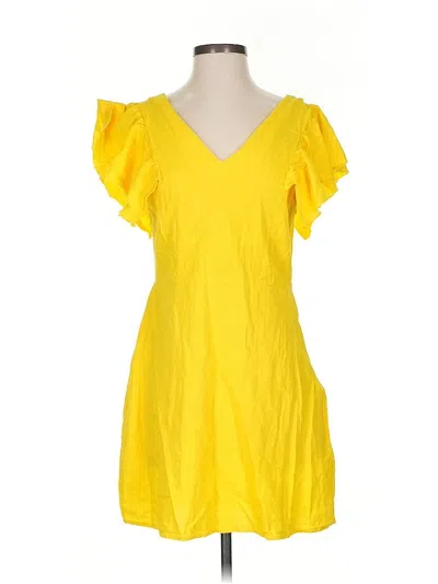 Pre-owned A New Day Casual Dress In Yellow