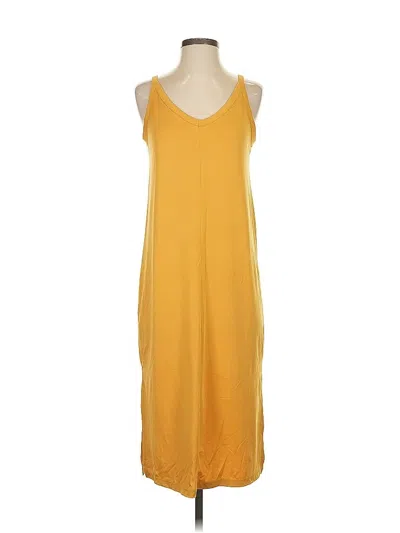 Pre-owned A New Day Casual Dress In Yellow