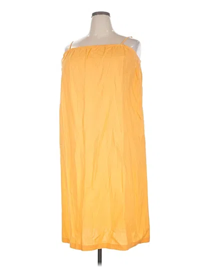 Pre-owned A New Day Casual Dress In Yellow