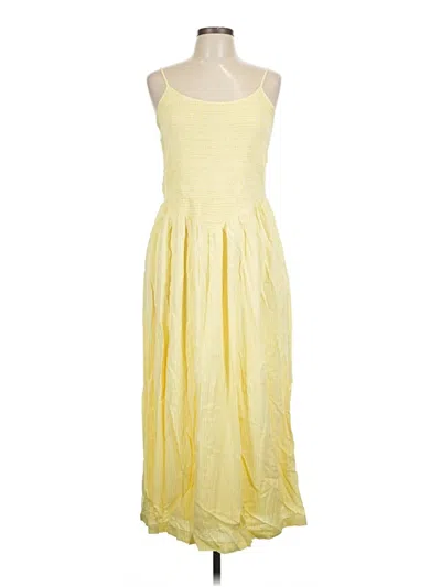 Pre-owned A New Day Casual Dress In Yellow