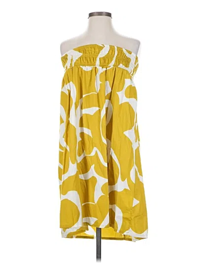 Pre-owned A New Day Casual Dress In Yellow