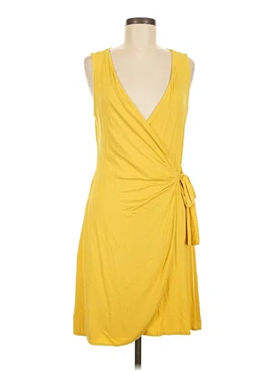 Pre-owned A New Day Casual Dress In Yellow