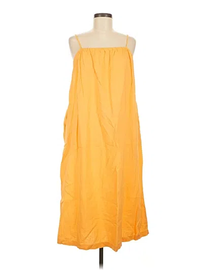 Pre-owned A New Day Casual Dress In Yellow