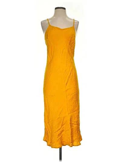 Pre-owned A New Day Casual Dress In Yellow
