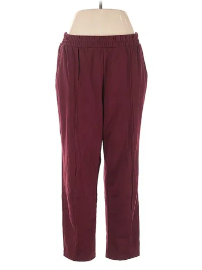 Pre-owned A New Day Casual Pants In Burgundy