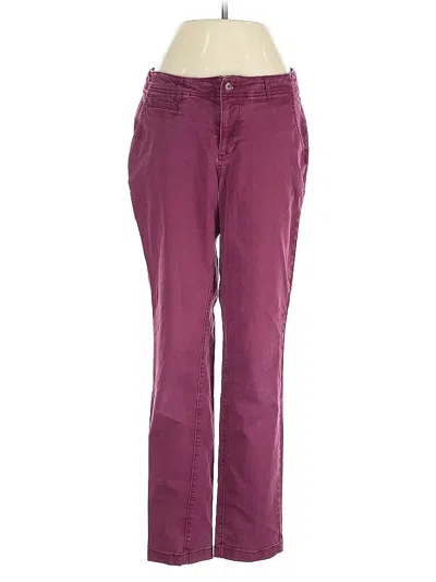 Pre-owned A New Day Casual Pants In Burgundy