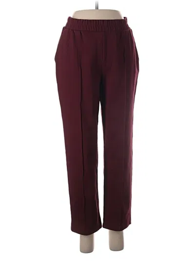 Pre-owned A New Day Casual Pants In Burgundy