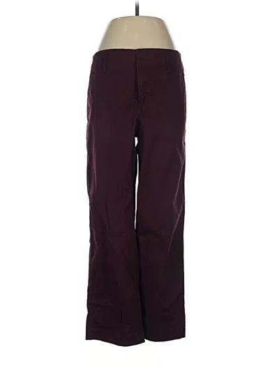 Pre-owned A New Day Casual Pants In Burgundy