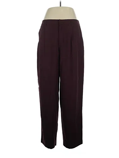 Pre-owned A New Day Casual Pants In Burgundy