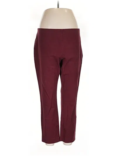 Pre-owned A New Day Casual Pants In Burgundy