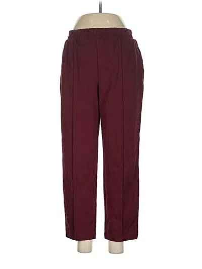 Pre-owned A New Day Casual Pants In Burgundy