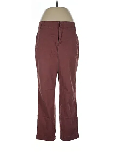 Pre-owned A New Day Casual Pants In Burgundy