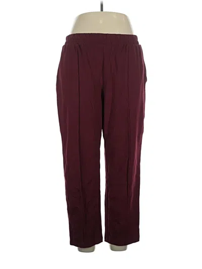 Pre-owned A New Day Casual Pants In Burgundy
