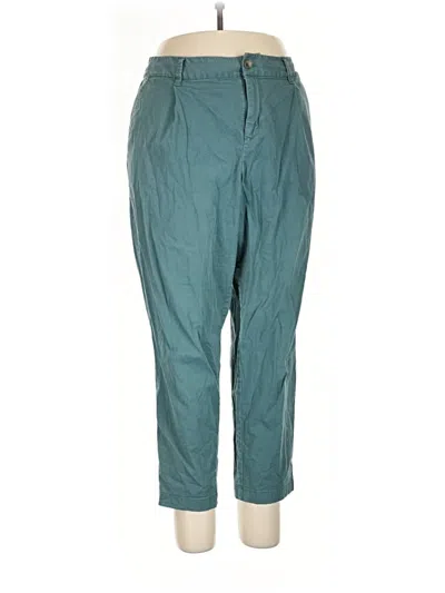 Pre-owned A New Day Casual Pants In Teal