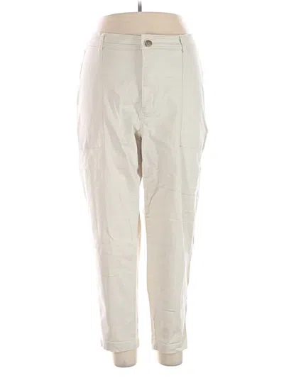 Pre-owned A New Day Casual Pants In White
