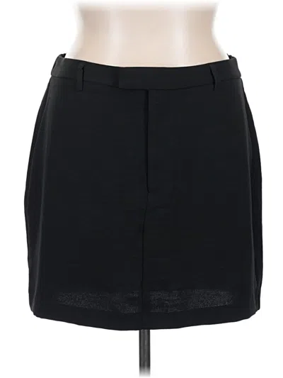 Pre-owned A New Day Casual Skirt In Black