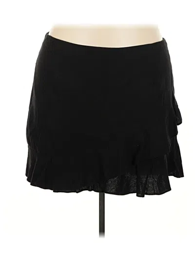 Pre-owned A New Day Casual Skirt In Black