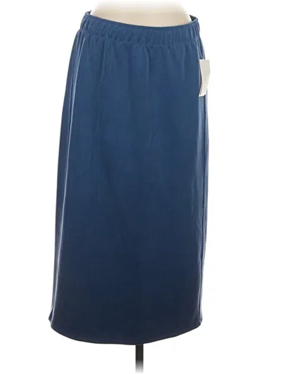 A New Day Casual Skirt In Blue