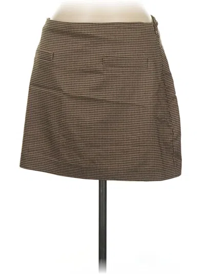 Pre-owned A New Day Casual Skirt In Brown