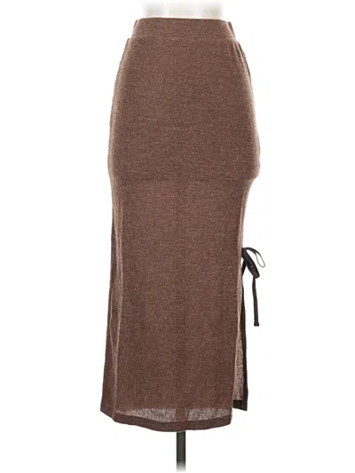 Pre-owned A New Day Casual Skirt In Brown