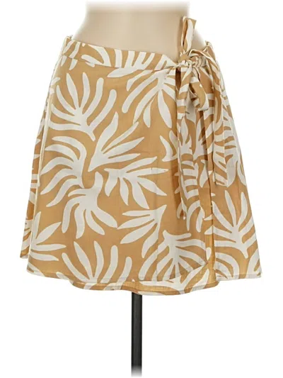 Pre-owned A New Day Casual Skirt In Brown