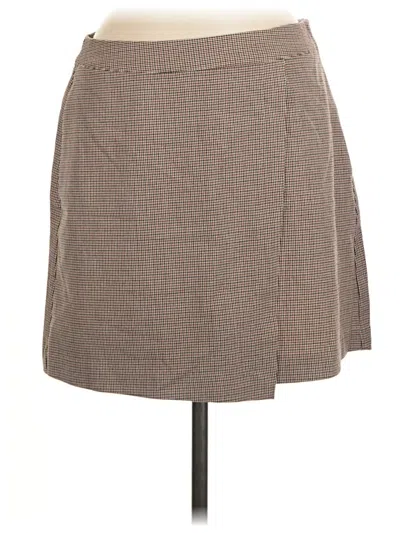 A New Day Casual Skirt In Brown