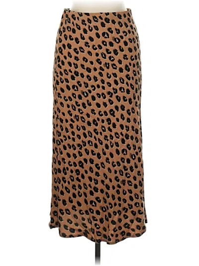 Pre-owned A New Day Casual Skirt In Brown