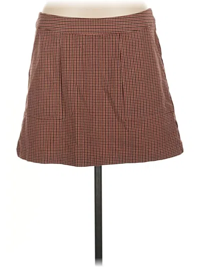 Pre-owned A New Day Casual Skirt In Brown