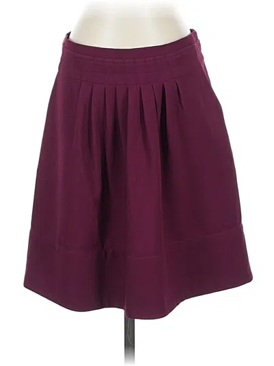 Pre-owned A New Day Casual Skirt In Burgundy