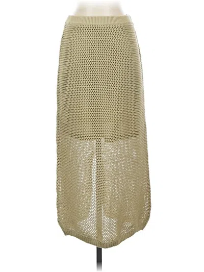 Pre-owned A New Day Casual Skirt In Gold