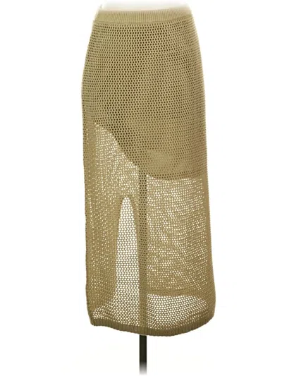 Pre-owned A New Day Casual Skirt In Gold